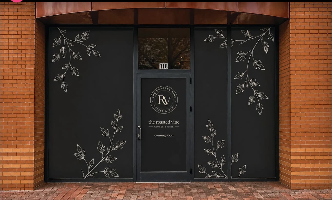 The Roasted Vine storefront at 4150 Campbell Avenue